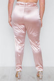Rosie Rose cardigan + pants suit-Primetime Looks