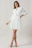 VALETTA Lace Babydoll Dress