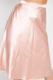 Satin Midi Skirt in colors