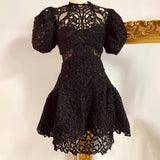 REETA lace mini dress in colors