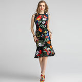 FORESTINA Embroidered lace dress