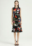 FORESTINA Embroidered lace dress