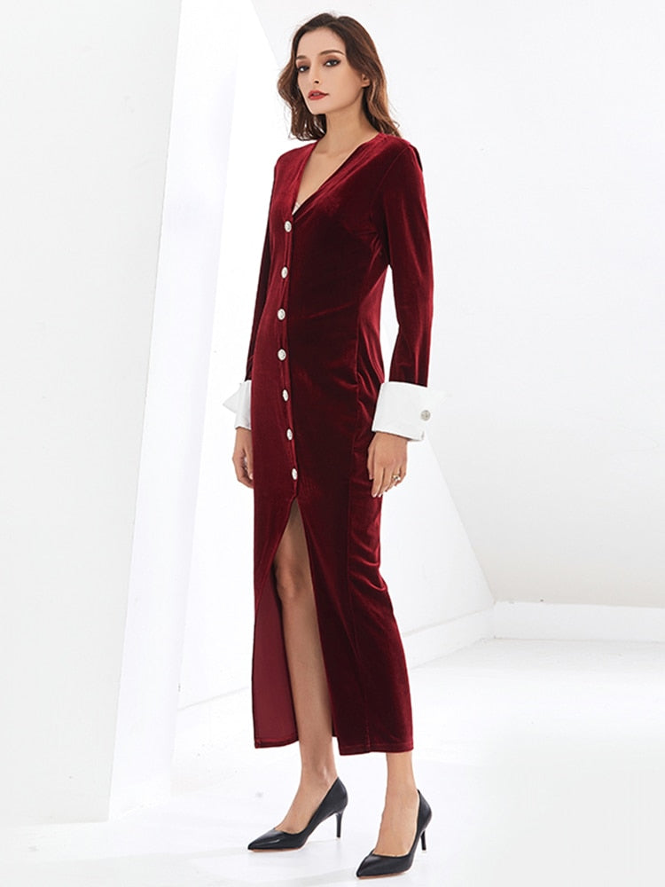 GABRIELLE Maxi Dress in colors