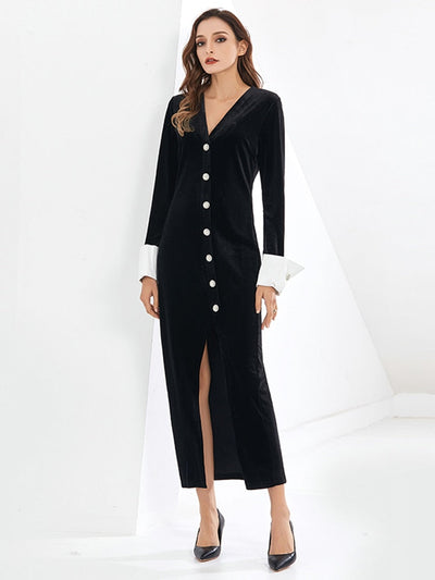 GABRIELLE Maxi Dress in colors