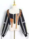 High Street Colorblock Jacket in colors