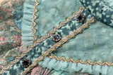 POSTCARD layered Lace Floral Mini Dress