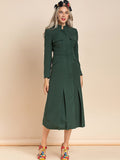 Utilitarian Midi Coat Dress