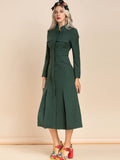 Utilitarian Midi Coat Dress