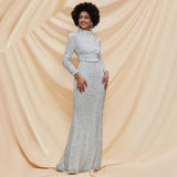 MARI Classy Sequin Maxi Dress