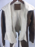 Asymmetric winter coat