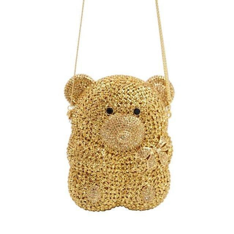 BEAR CUB embellished purse