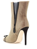 Cinderella golden embellished ankle boots