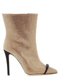 Cinderella golden embellished ankle boots