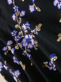 GINSENG embroidered midi dress