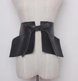 High-waist bow belt in colors