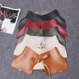 High-waist bow belt in colors