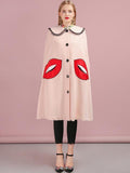 KISSES trapeze cloak