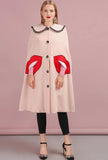 KISSES trapeze cloak