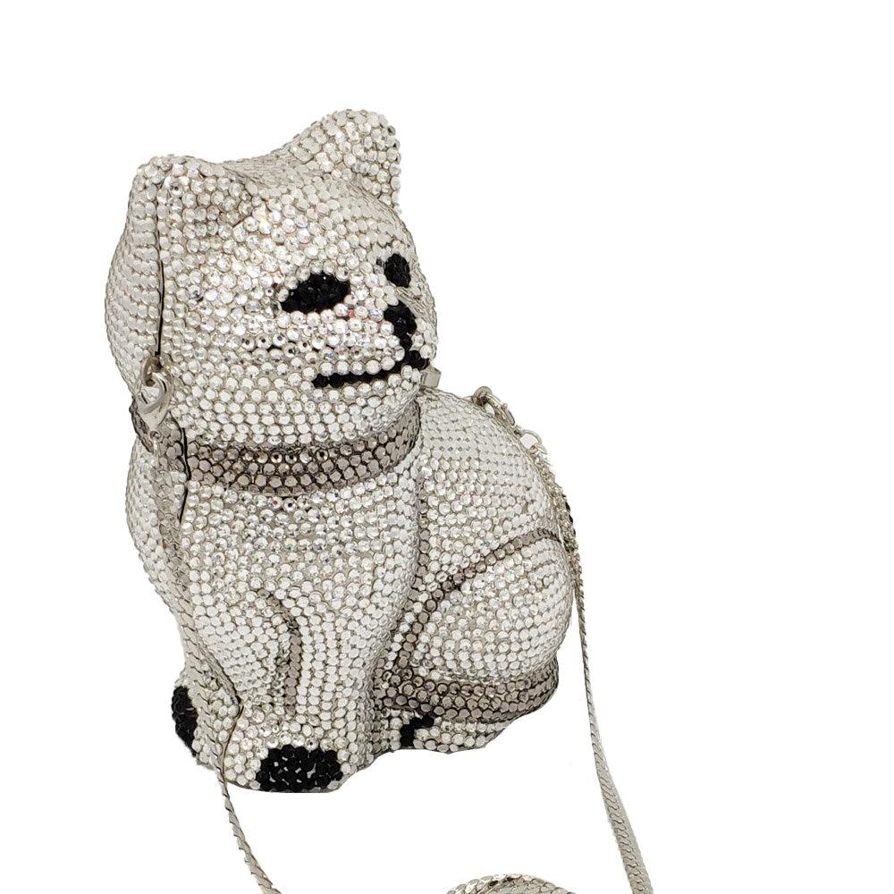 KITTY CAT embellished purse