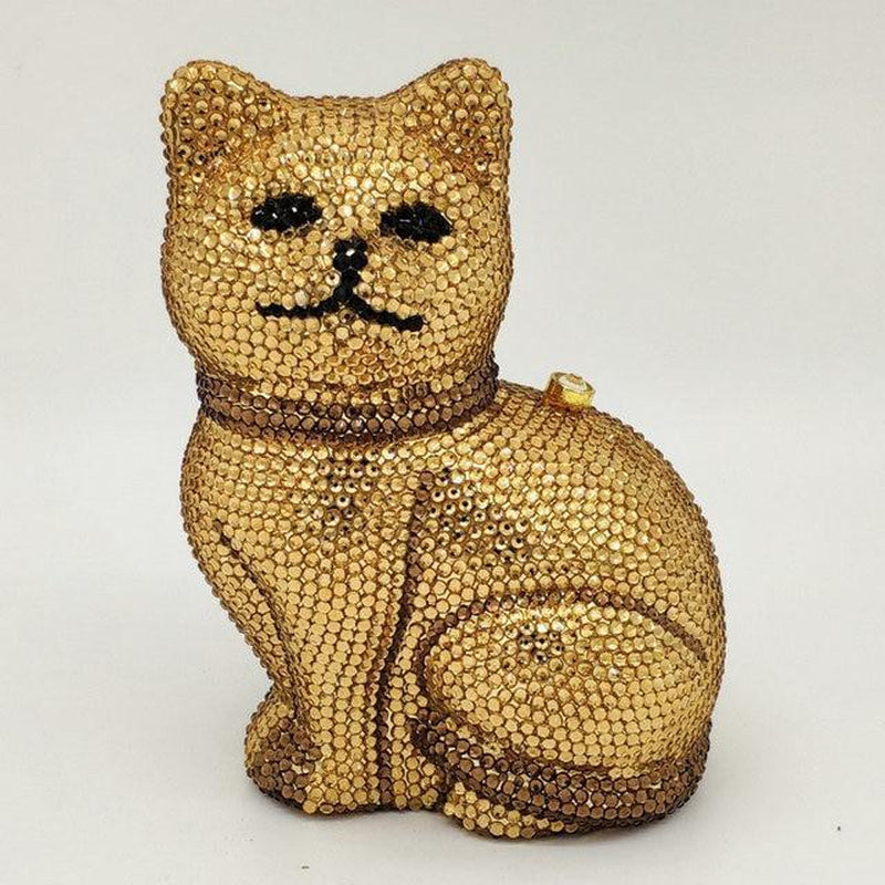 KITTY CAT embellished purse
