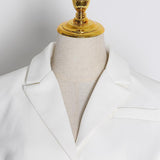 MARCELLE Lapel Cutout Tunic