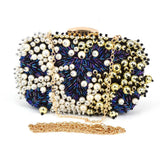 MILKY WAY beaded evening purse