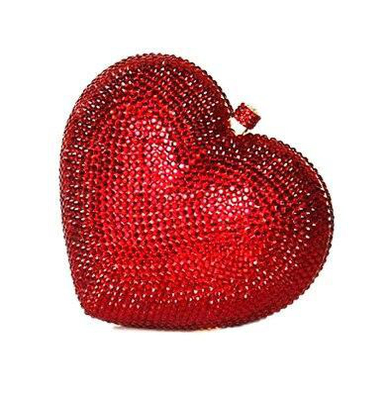 OH MY HEART embellished clutch
