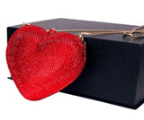 OH MY HEART embellished clutch