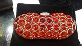 PASSION crystal embellished evening clutch