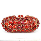PASSION crystal embellished evening clutch