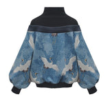 Albatross Print Pullover