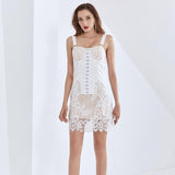 ALESSA Lace Mini Dress-Dresses-Primetime-Looks