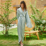 ALESSA Luxe Kimono Wrap Maxi Dress