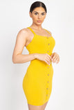 ALI Button Down Mini Dress