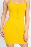 ALI Button Down Mini Dress