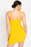 ALI Button Down Mini Dress
