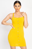 ALI Button Down Mini Dress
