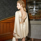 ALONDRA Elegant Mini Dress in colors