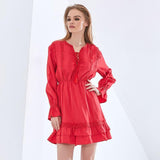 AMELIE Boho Mini Dress in colors