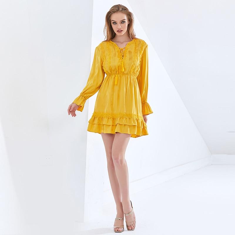 AMELIE Boho Mini Dress in colors