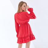AMELIE Boho Mini Dress in colors