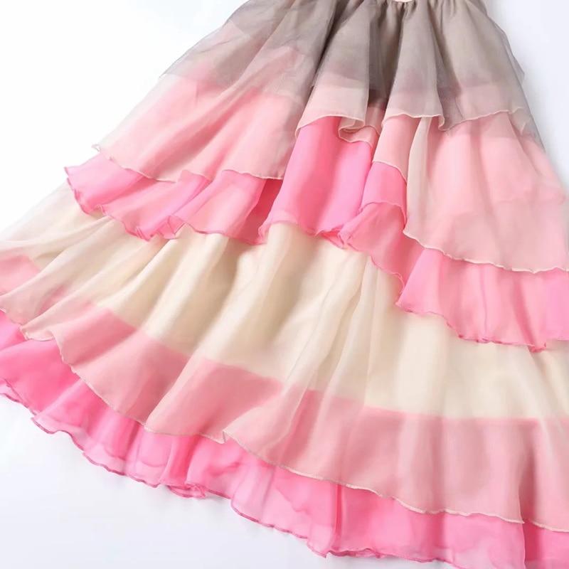 AMIRA Charming Ruffled Dress in colors