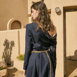 AMIRA Deconstructed Mini Blazer Dress-Dresses-Primetime-Looks