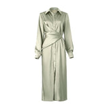 AMIRA Elegant Midi Dress in colors