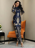 AMIRA Embellished Maxi Dress-Dresses-Primetime-Looks