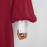 ANA bow tie retro mini dress