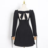 ANNIE Bow Back Mini Dress