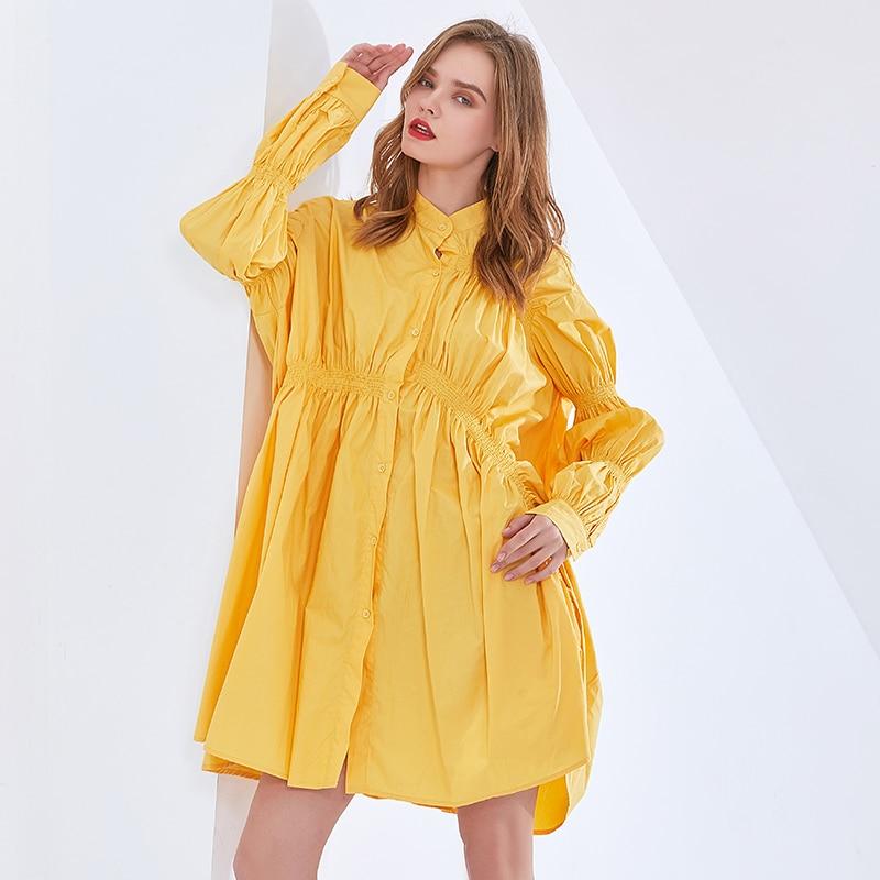ARIDA Ruched Waist Mini Dress in colors