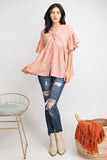 Baby Doll Swing Tunic Top