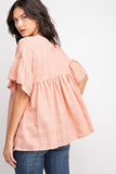 Baby Doll Swing Tunic Top